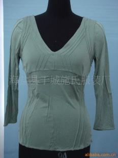 針織服裝加工 專注于T恤衫與真絲針織服裝的來料生產(chǎn)